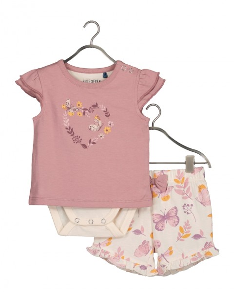Kurze Hose, mauve