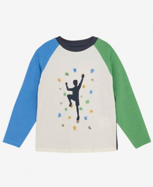 Langarmshirt Kletterwand