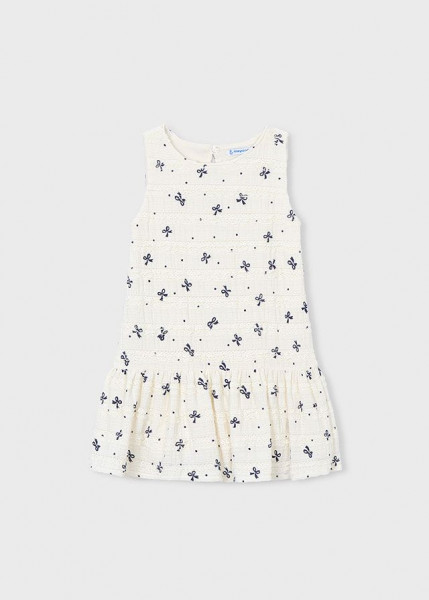 Strick-Kleid, roh