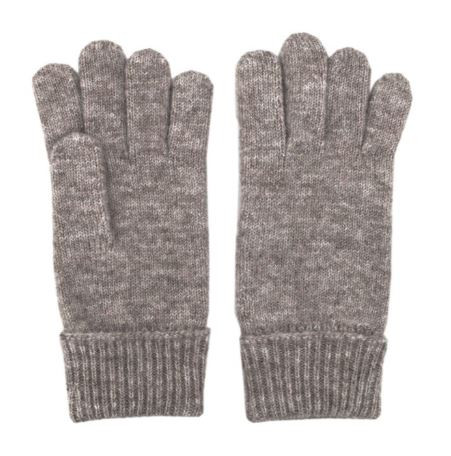 Fingerhandschuhe, braunmeliert
