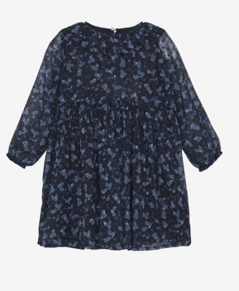 Kleid Blau/Blume