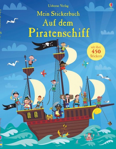 Mein Stickerbuch Auf dem Piratenschiff