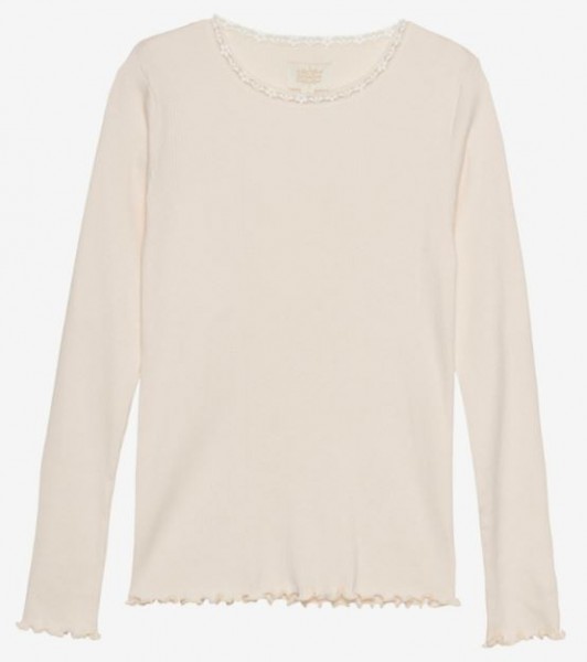 Langarmshirt Creme
