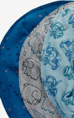 Bandana Bib - Light dusty blue in verschiedenen Farben