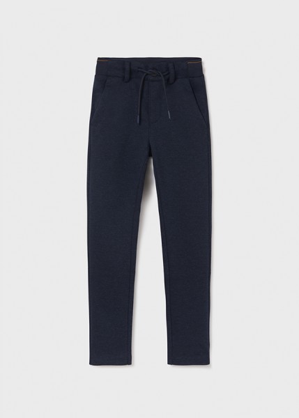 Feine Hose, marinblau