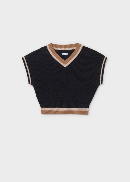 Gilet, schwarz