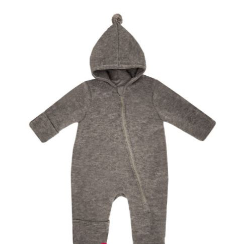 Overall 100% Wollfleece braun
