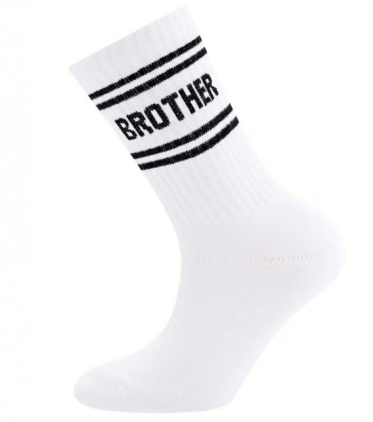 Socken BROTHER Weiß