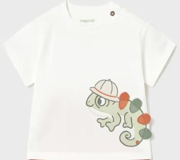Kurzarmshirt Eidechse