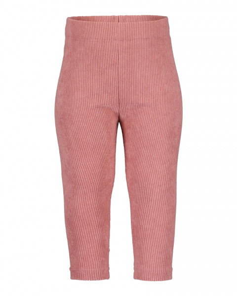 Kord-Leggings, rosa