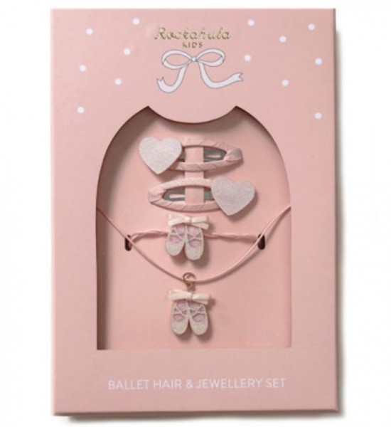 Ballet-Haar und Schmuckset