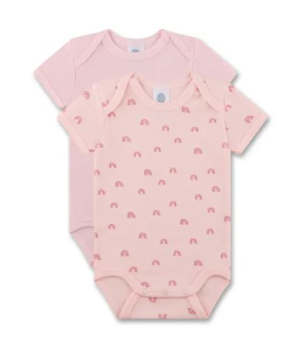 Kurzarm Body Set rose
