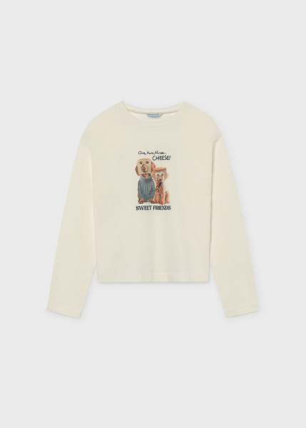 T-Shirt Siebdruck-Applikation, sahne
