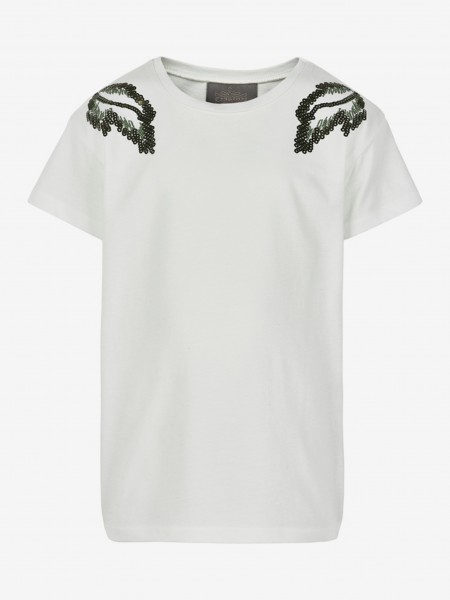 T-shirt Leaf, cloud