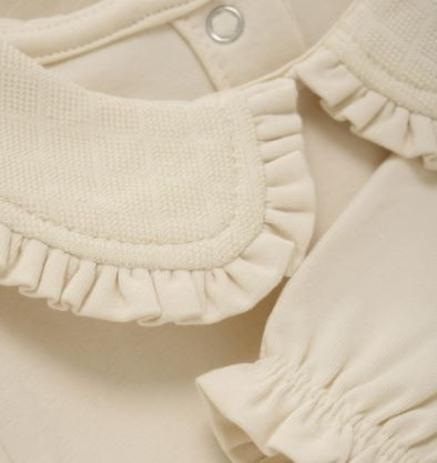 Langarmbody Beige