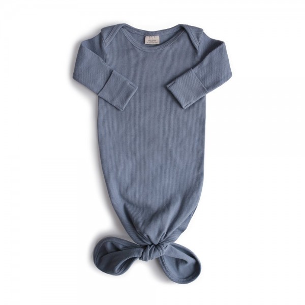 Geripptes geknotetes Babykleid, Tradewinds, 0-3M