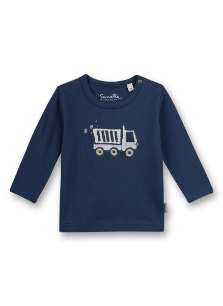 Longsleeve "Little Builder", dunkelblau
