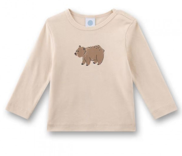 Langarmshirt Bär