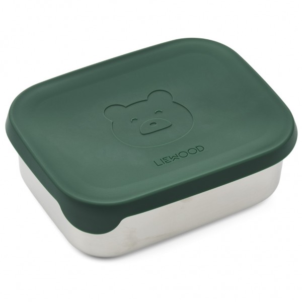 Brotdose / Lunchbox "Arthur", mr bear garden green