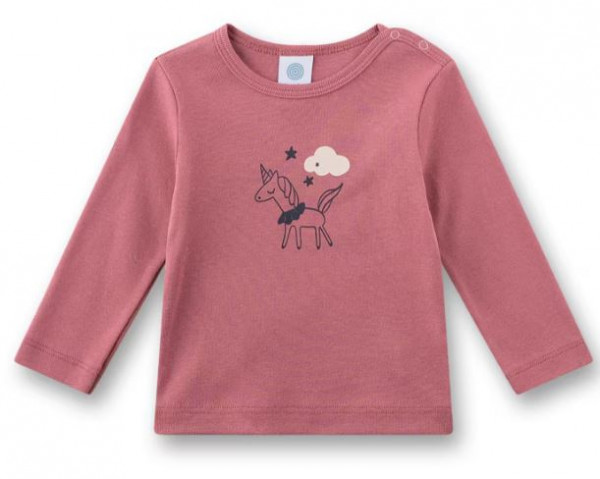 Langarmshirt Einhorn