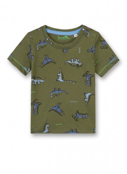 Jungen T-Shirt, Dinomotiv in grün