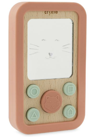 Baby Phone Holz, Katze