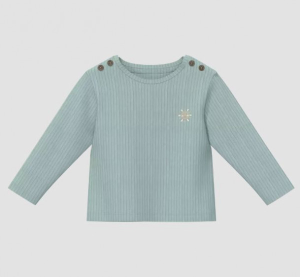 Langarmshirt Mint/Sonne
