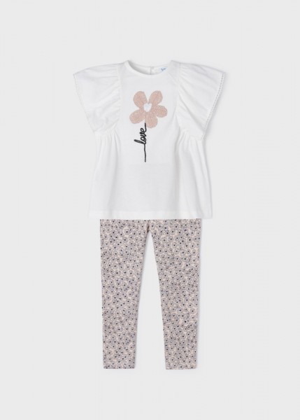 Leggings, mandel