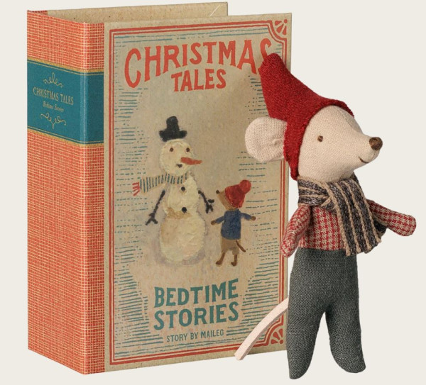 Weihnachtsmaus, Baby im Buch