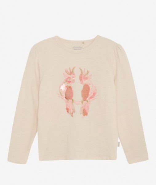 Langarmshirt Papagei