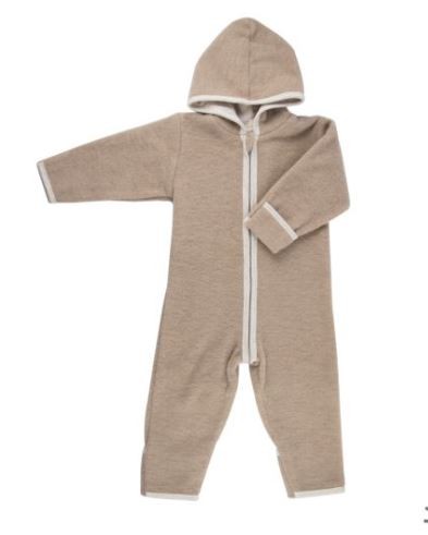 Overall Wollfleece GOTS, beige