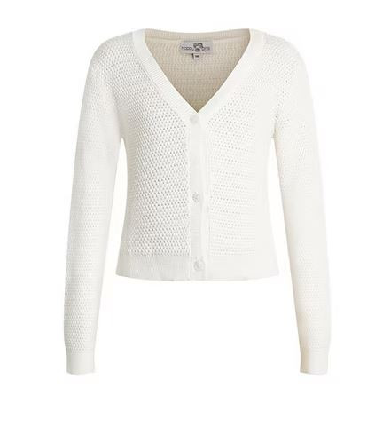 Cardigan weiß