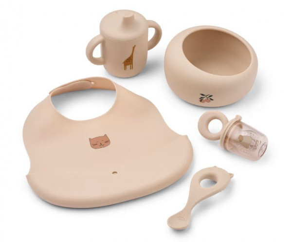 Mileah Baby Geschirrset Katze