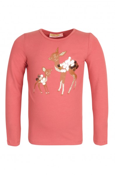 Longsleeve "Bambi", old pink