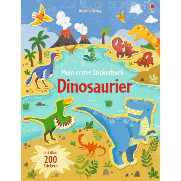 Mein erstes Stickerbuch: Dinosaurier