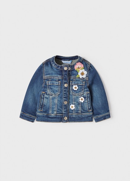 Jeansjacke, black blue