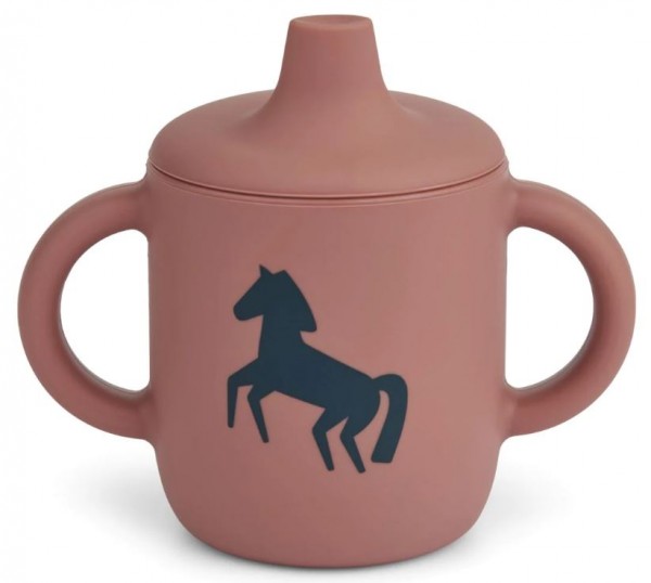 Trinklerntasse, Horses dark rosetta