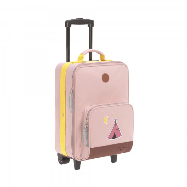 Kinderkoffer "Tipi", mattrosa