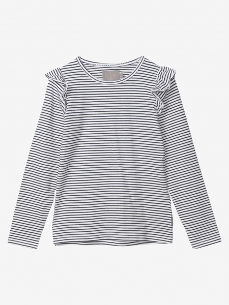 Longsleeve Streifen, total eclipse