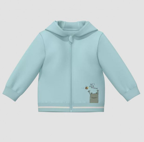 Sweatjacke Frosch